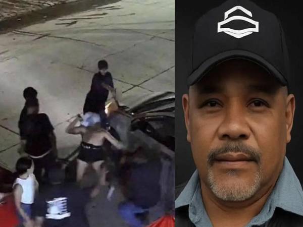 Imagen del momento en que Frank Morris es atacado a tiros.