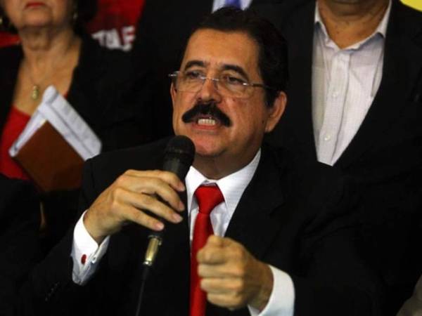 Imagen de archivo de José Manuel Zelaya Rosales, expresidente de Honduras.