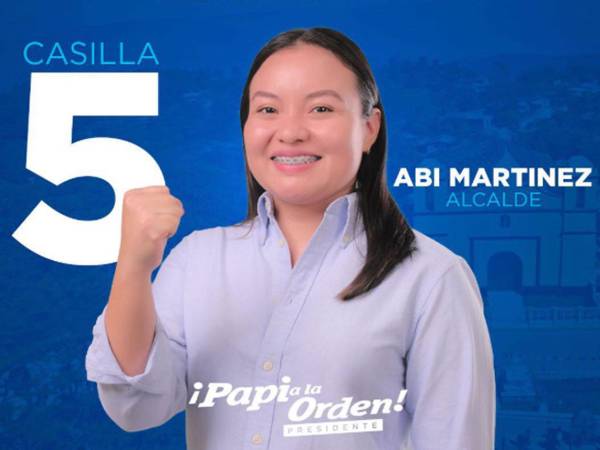 <b>Abi Merari Martínez</b>, de 26 años, es ingeniera. Su participación en las pasadas elecciones generales marcó un hecho histórico al convertirse en la alcaldesa más joven del país.