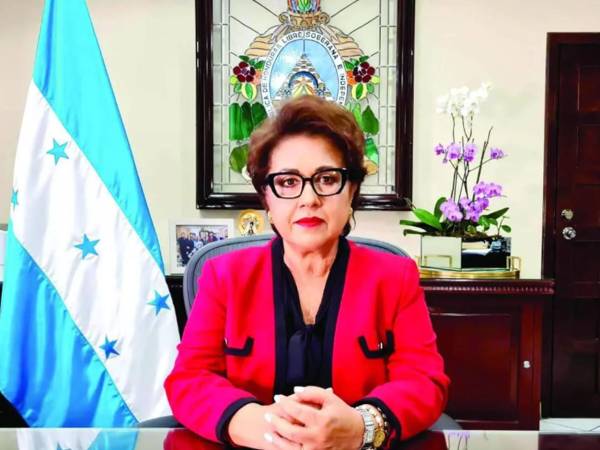 Rebeca Ráquel Obando, presidenta de la Corte Suprema de Justicia de Honduras.