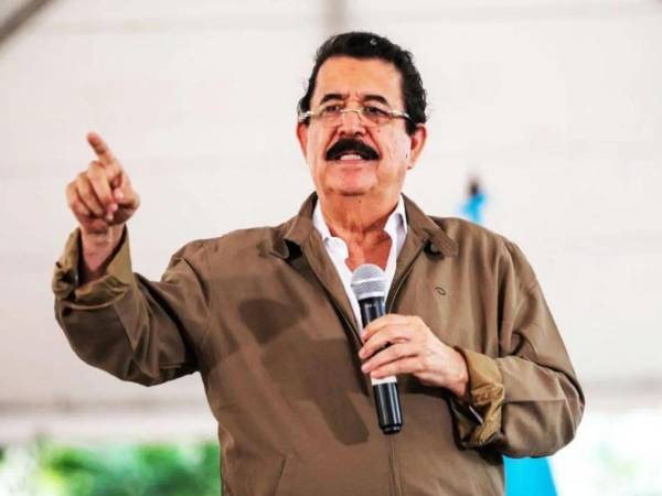 El expresidente hondureño Manuel Zelaya Rosales.