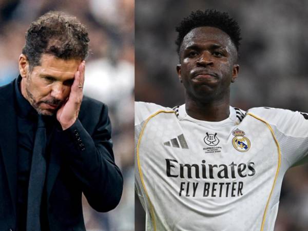 Simeone y Vinicius han dado de qué hablar tras el agarrón protagonizado en Arabia Saudita.