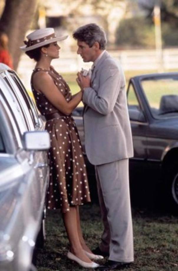 Julia Roberts y Richard Gere en una de las escenas de “Mujer Bonita”.