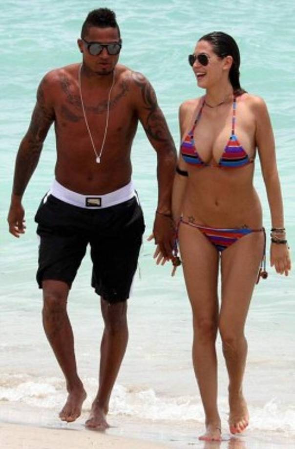 Melissa Satta es la actual pareja del jugador ghanés Kevin-Prince Boateng.