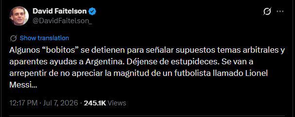 Señalan otro robo de Argentina y polémica tras remontada a Egipto: Ayudita