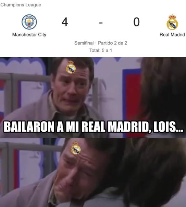 Los madridistas son objetos de burlas en las redes sociales.