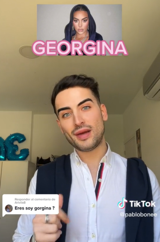 En Instagram, uno de sus amigos de su época como trabajadora en la tienda de ropa, compartió una captura de pantalla del video, sobre la cual descalificó al joven.