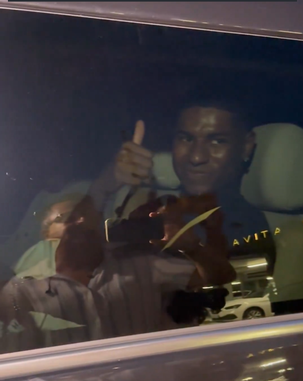 Rashford ya está en Barcelona: primeras imágenes y un mensaje oculto