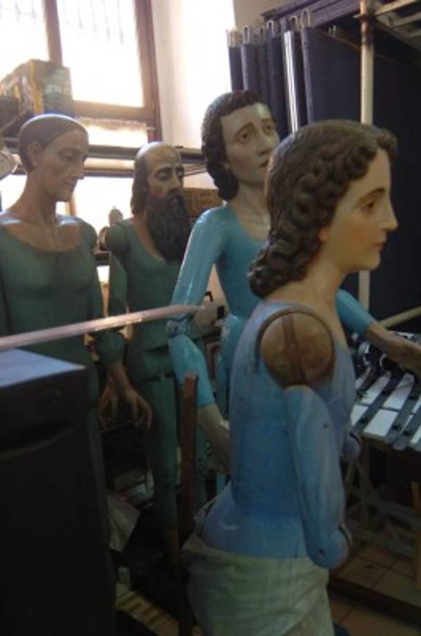 Uno de los rincones más interesantes del museo es su taller de restauración de arte. Más de trescientas obras de la época colonial han sido restauradas, convirtiéndolo en el taller más importante del país.