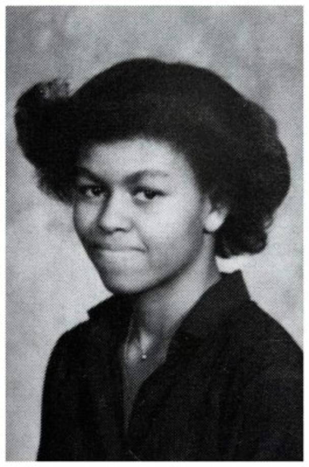 Michelle Obama nació y creció en la zona sur de Chicago. Entre su ascendencia familiar se encuentra Jim Robinson, un esclavo nacido en Carolina del Sur.