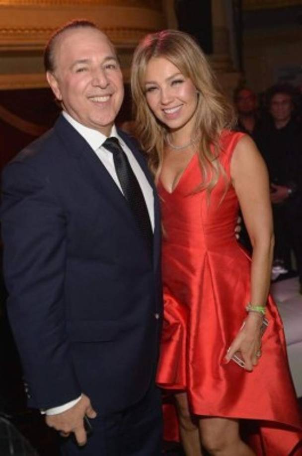 Tommy Mottola y Thalía. 22 años de diferencia. En 2000, el productor (67) y la cantante (45) protagonizaron una de las bodas más famosas de espectáculo latino.