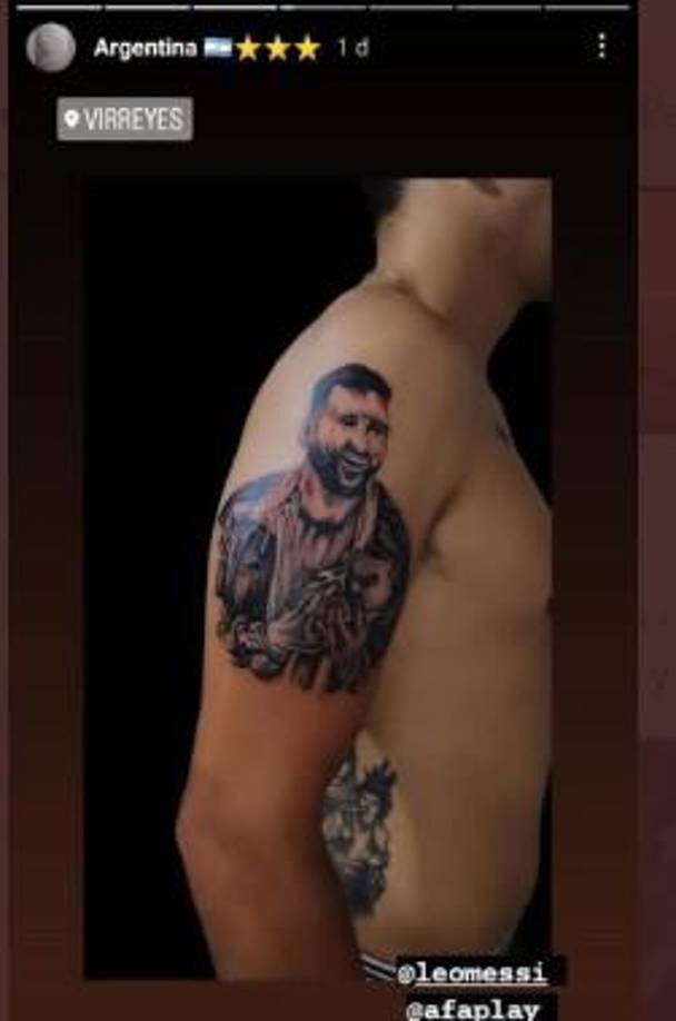 Los tatuajes más chistosos de Messi tras ganar el Mundial