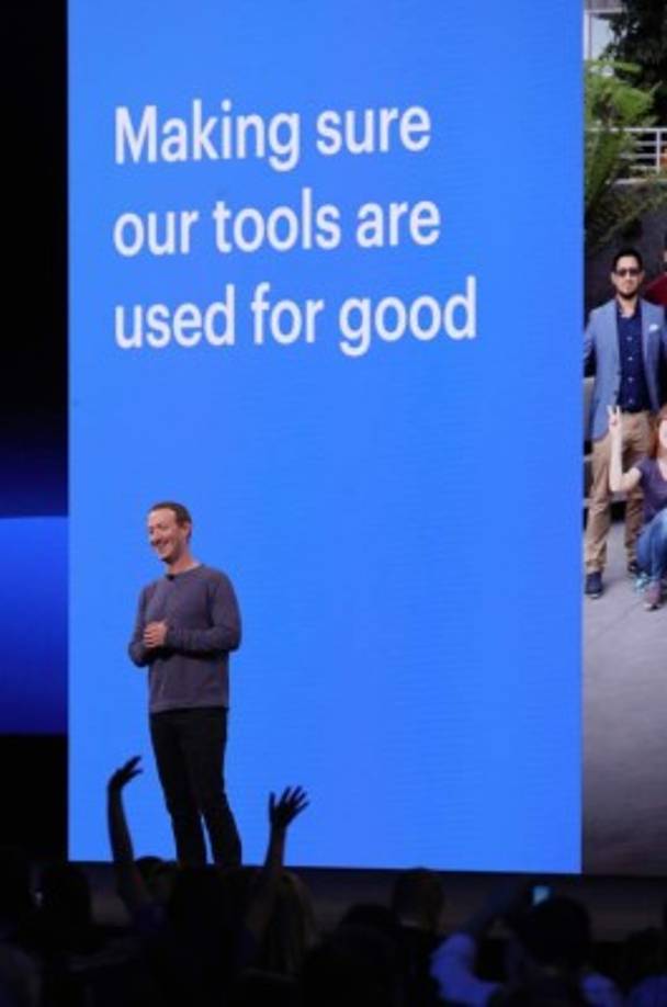 El presidente ejecutivo de Facebook presentó el discurso inaugural de la conferencia.