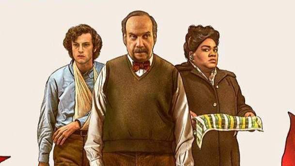 El encantador y tradicional drama “Los que se quedan” sigue a un improbable trío que se ve forzado a pasar la Navidad en un internado de Estados Unidos en los años 1970.La película vuelve a reunir al director Alexander Payne con el actor Paul Giamatti, luego de su trabajo juntos en el clásico “Entre copas”, de 2004.Sin haber sido nominado en aquel momento, Giamatti es ahora uno de los favoritos para conseguir el Óscar a mejor actor, en tanto que todos vaticinan que su compañera de elenco, Da’Vine Joy Randolph, se llevará la estatuilla a mejor actriz de reparto.Y si alguna película puede aguarle la fiesta a “Oppenheimer” en la principal categoría de la noche es “Los que se quedan”. Pero eso está por verse.