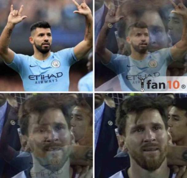 Los memes hacen de las suyas y tras el penal fallado por Sergio Agüero han recordado a Messi.