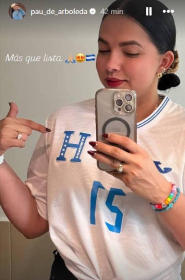 La esposa de Yustin Arboleda ha mostrado en las redes sociales su pasión por la H . 
