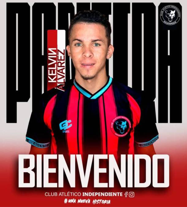 Asimismo, Kelvin Álvarez será nuevo futbolista del Independiente, quien llega procedente del Gimnástico.