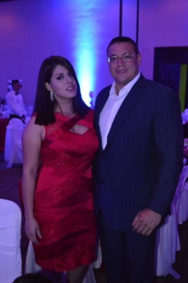 Alexandra y Juan Euceda.