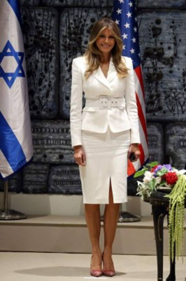 Melania Trump - primera dama de los Estados Unidos (esposa de Donald Trump)