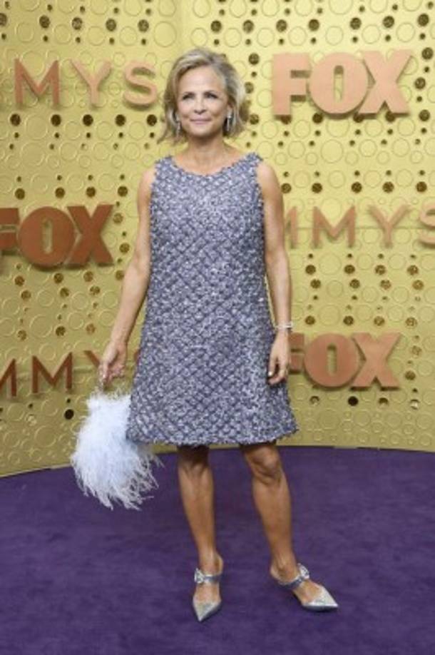 La actriz Amy Sedaris lució demasiado casual para la noche.