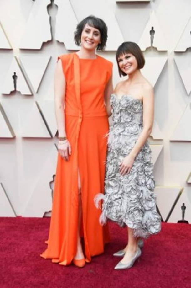 La directora de cine Louise Bagnall y la productora Nuria González Blanco no destacaron en lo absoluto con sus vestidos.