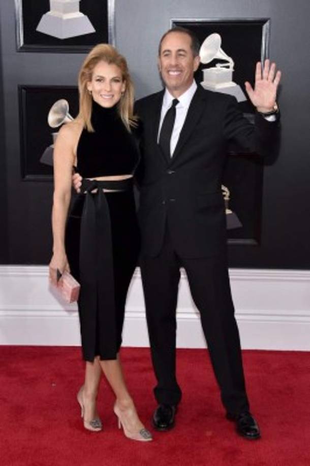 Jessica Seinfeld y su esposo el comediante Jerry Seinfeld.