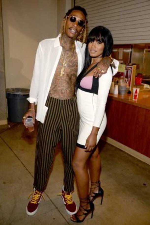 Wiz Khalifa y Keke Palmer.