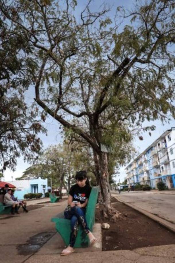Más del 90% de los estudiantes del último año de bachillerato acceden a Gaspar Social. AFP <br/>