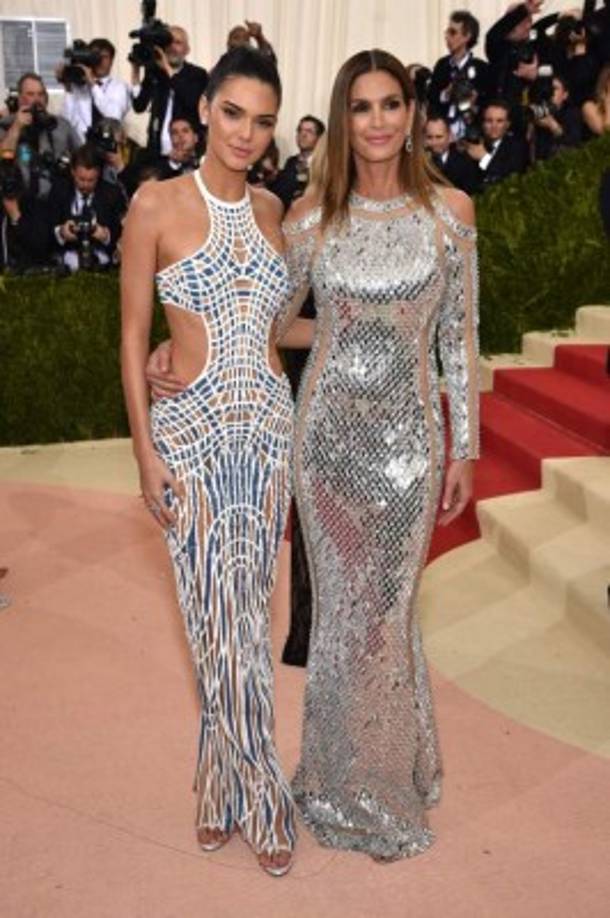 Kendall Jenner y Cindy Crawford.