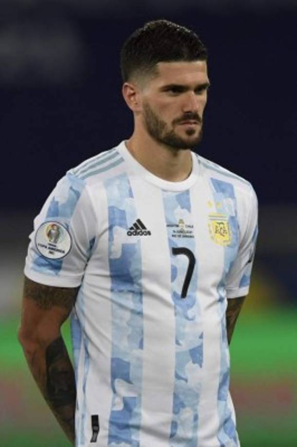 El Atlético de Madrid está a un paso de cerrar el fichaje del argentino Rodrigo de Paul por 35 millones + 3 en variables. Ahora mismo, el futbolista se encuentra concentrado con su selección disputando la Copa América. Foto AFP.