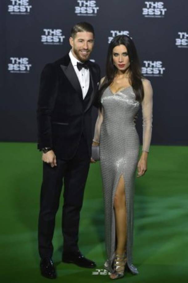 Sergio Ramos y su esposa la presentadora de televisión Pilar Rubio.