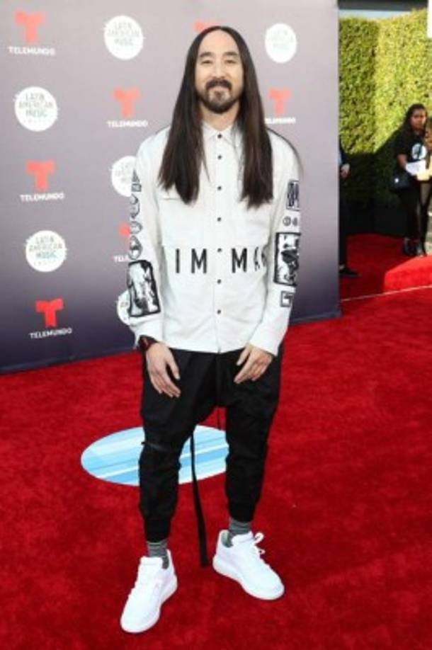 HOLLYWOOD, CA - OCTOBER 25: Steve Aoki attends the 2018 Latin American Music Awards at Dolby Theatre on October 25, 2018 in Hollywood, California. Frederick M. Brown/Getty Images/AFP