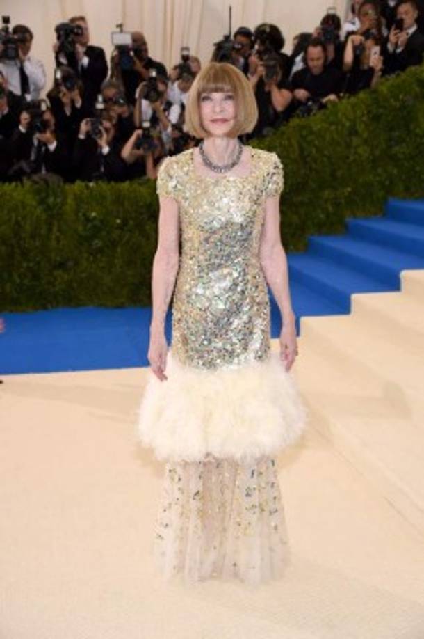 Una de la anfitrionas de la noche Anna Wintour.<br/><br/><br/>