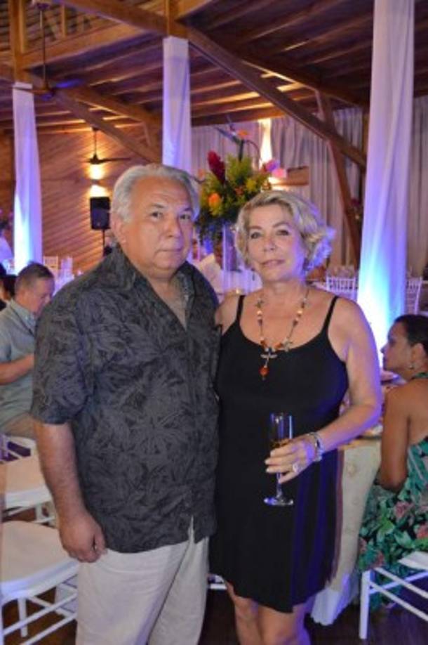 César Gonzalez y Tricia Power.