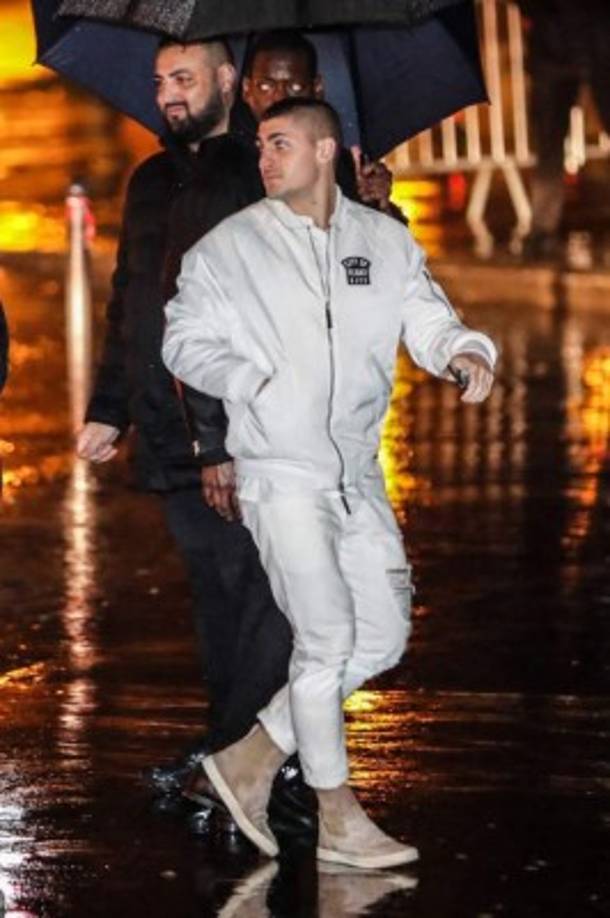 El italiano Marco Verrati se hizo presente a la fiesta.