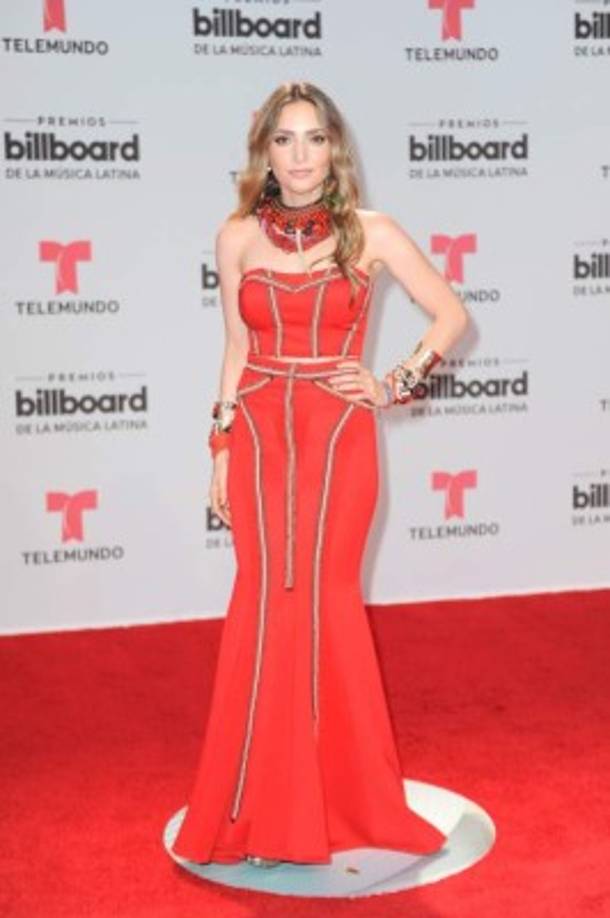 La cantante ecuatoriana Mirella Cesa <br/>