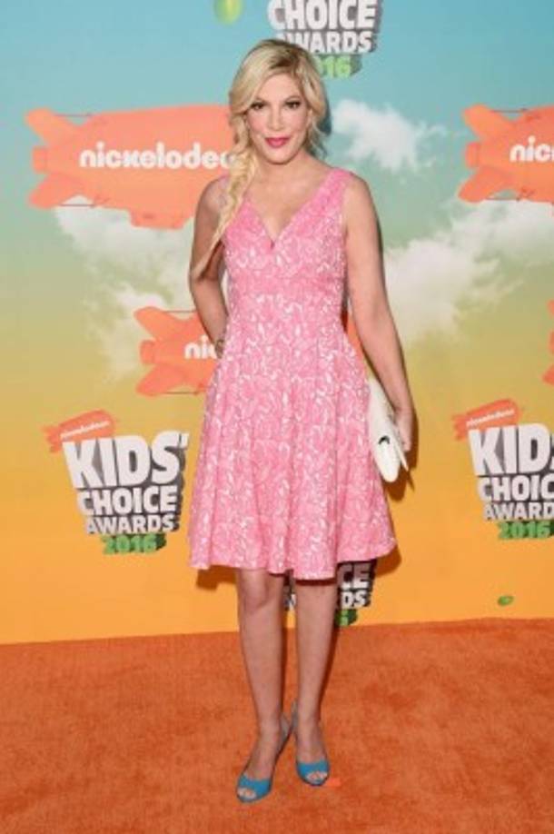 La actriz Tori Spelling.