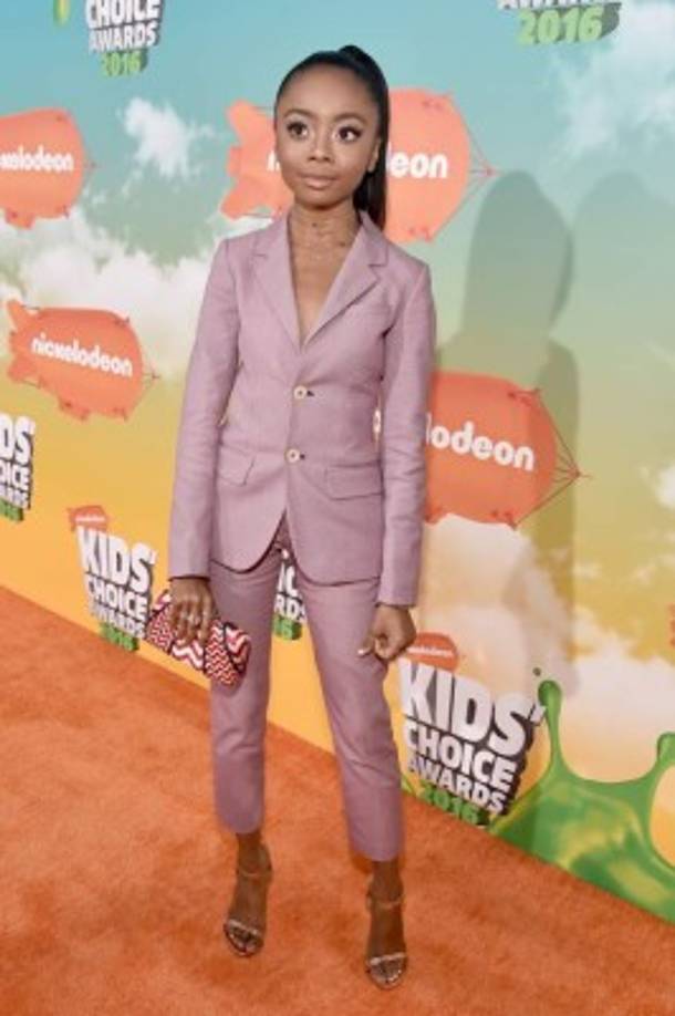 La actriz Skai Jackson.