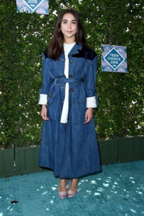 La actriz de Disney, Rowan Blanchard.