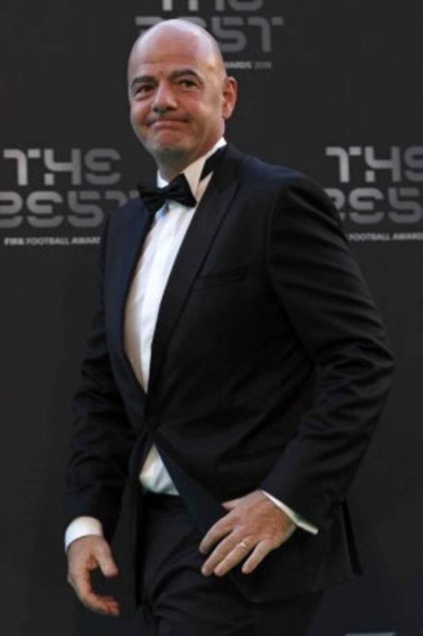 El presidente de la FIFA, Gianni Infantino.