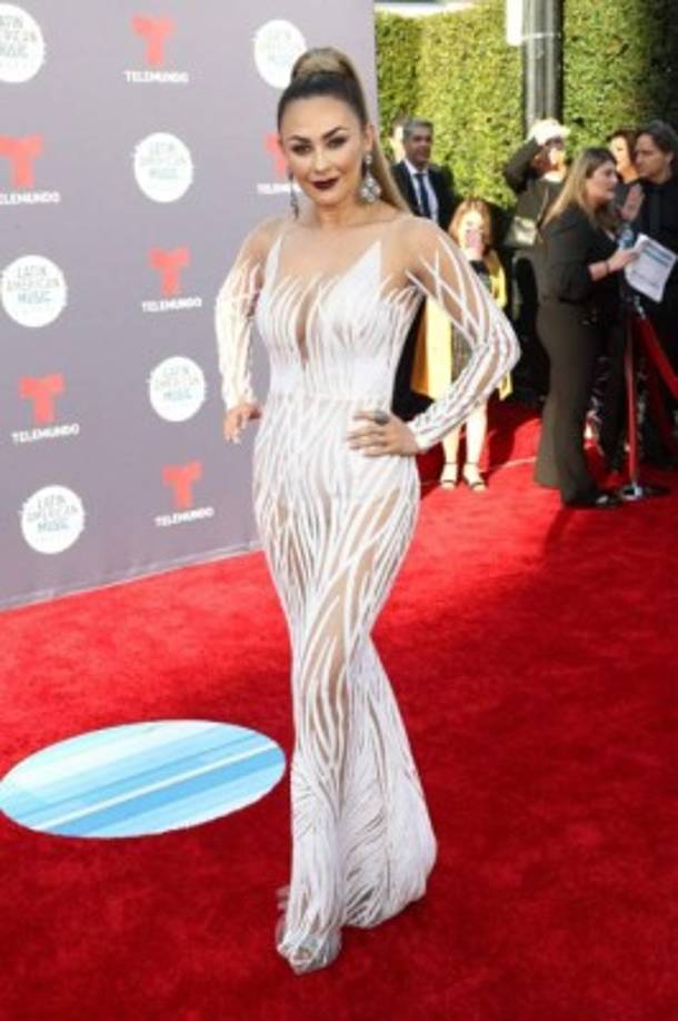 HOLLYWOOD, CA - OCTOBER 25: Aracely Arambula attends the 2018 Latin American Music Awards at Dolby Theatre on October 25, 2018 in Hollywood, California. Frederick M. Brown/Getty Images/AFP