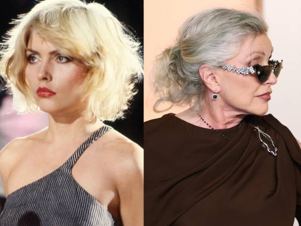 La rubia cantante Debbie Harry saltó a la fama en los años 70.