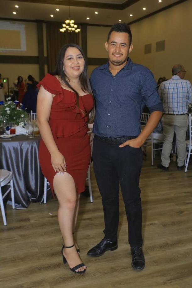 Heydi Jovel y Luis Mata