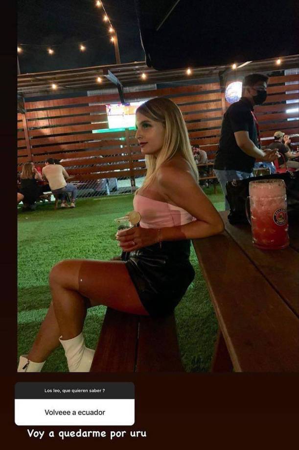 Magali también vivió en Ecuador cuando Chavasco jugó para el Técnico Universitario.