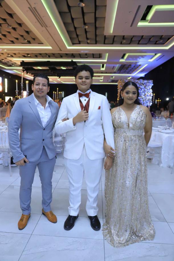 Jiovanny Rivas, Henry Escalante y Dania Escalante