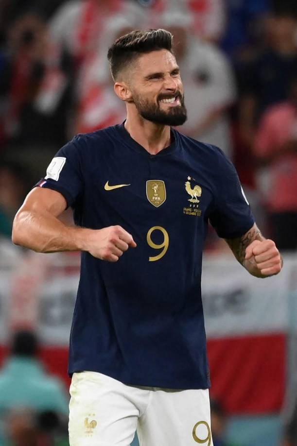 Con su gol anotado este domingo en el partido de octavos de final del Mundial-2022 contra Polonia, que suponía el 1-0 en el marcador, para un marcador final favorable de 3-1, Olivier Giroud se ha convertido en el máximo goleador de la historia de los ‘Bleus’, con 52 dianas.
