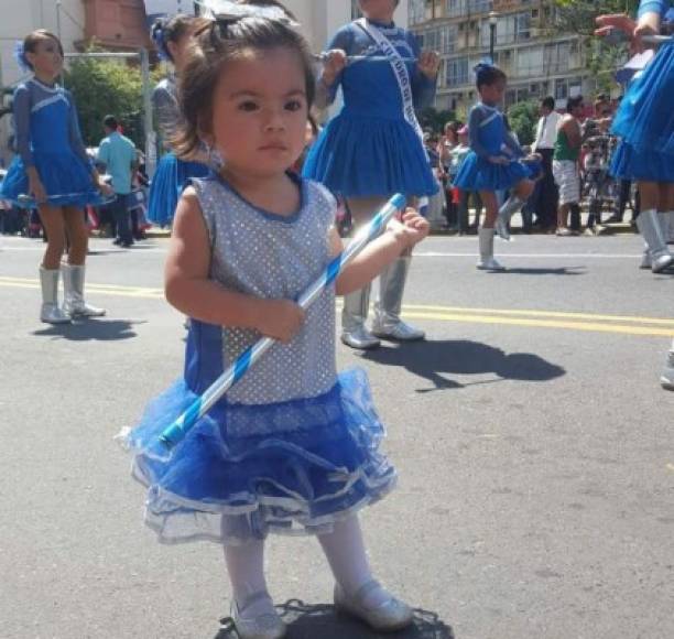 Danna Lourdes del Instituto San Juan Bosco en San Pedro Sula.