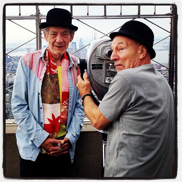Patrick Stewart e Ian McKellen: la historia de una amistad que conquistó Hollywood