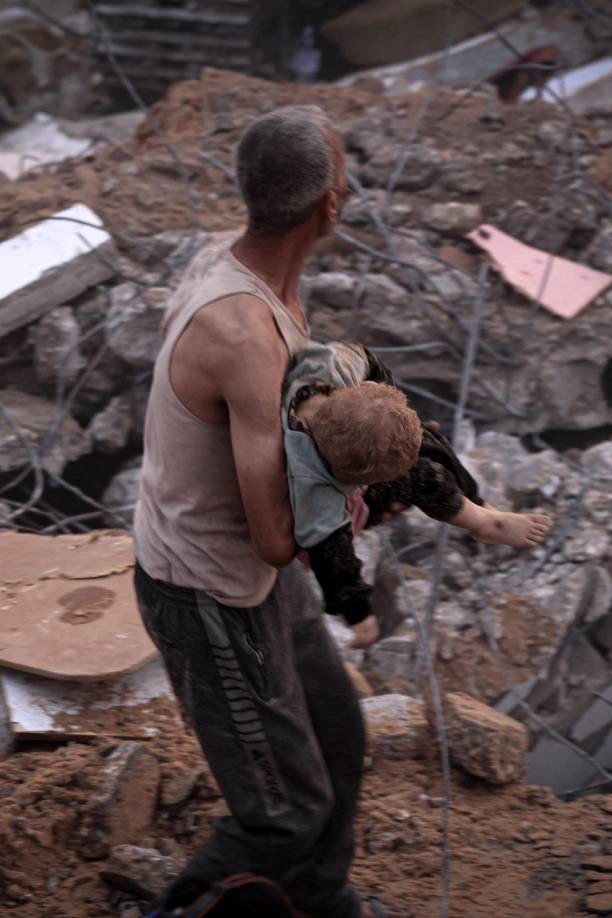 Fue “como un terremoto”, contó Ragheb Aqal, un residente de 41 años de Jabaliya.