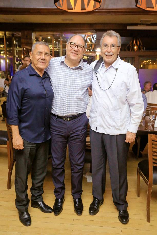 Javier Mancía, Gabriel Kattán y Raúl Reina 